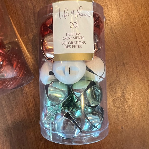 NWOT Life at Home Ornaments and Garland - Picture 2 of 4